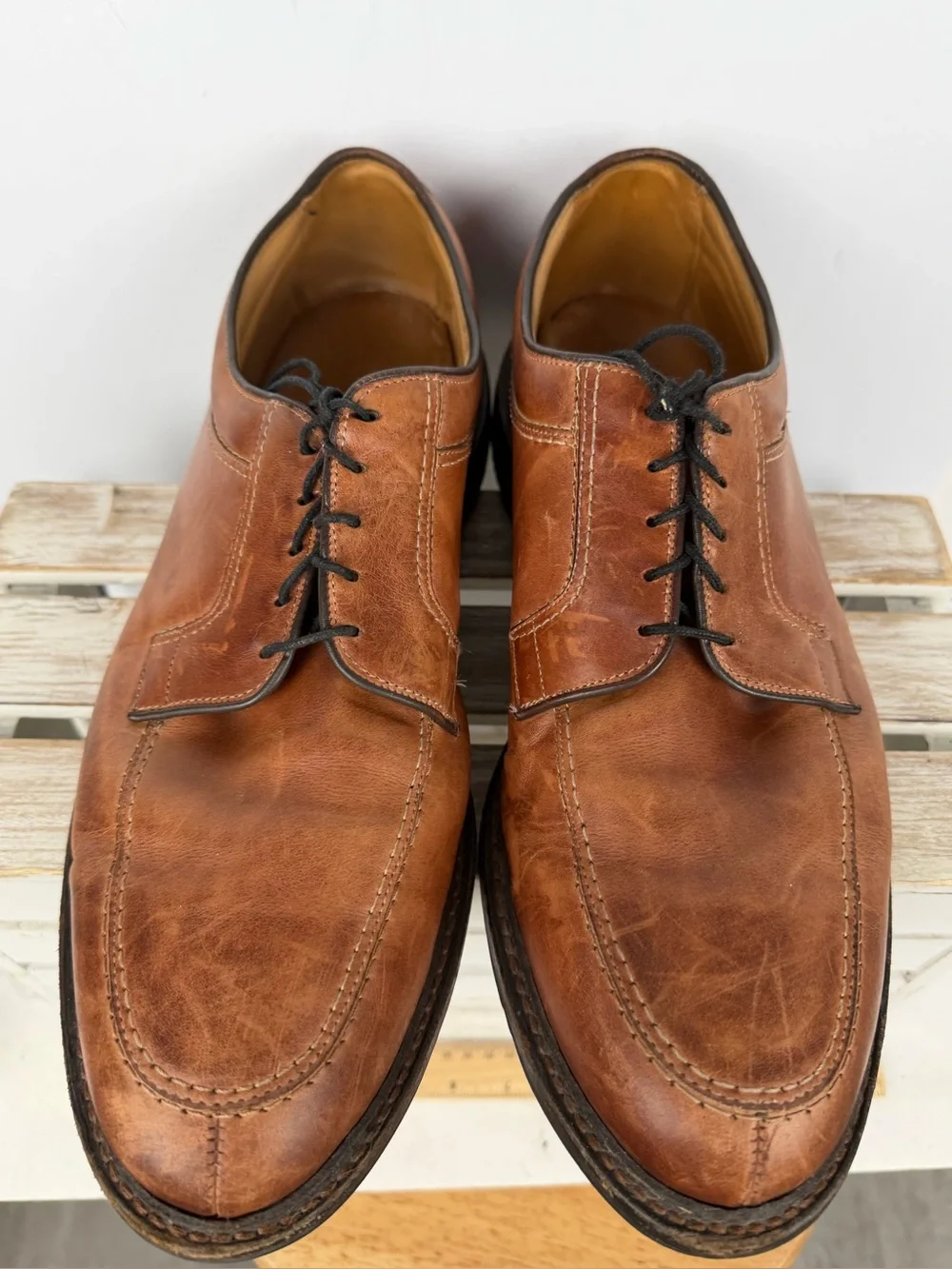 Allen Edmonds Wilbert comfort shoes in brown leather Men’s size 14D